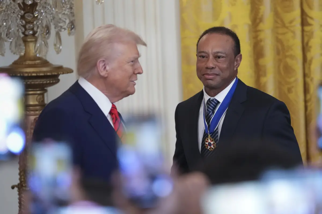 Donald Trump Reveals What He Told Tiger Woods About Dating Vanessa Trump
